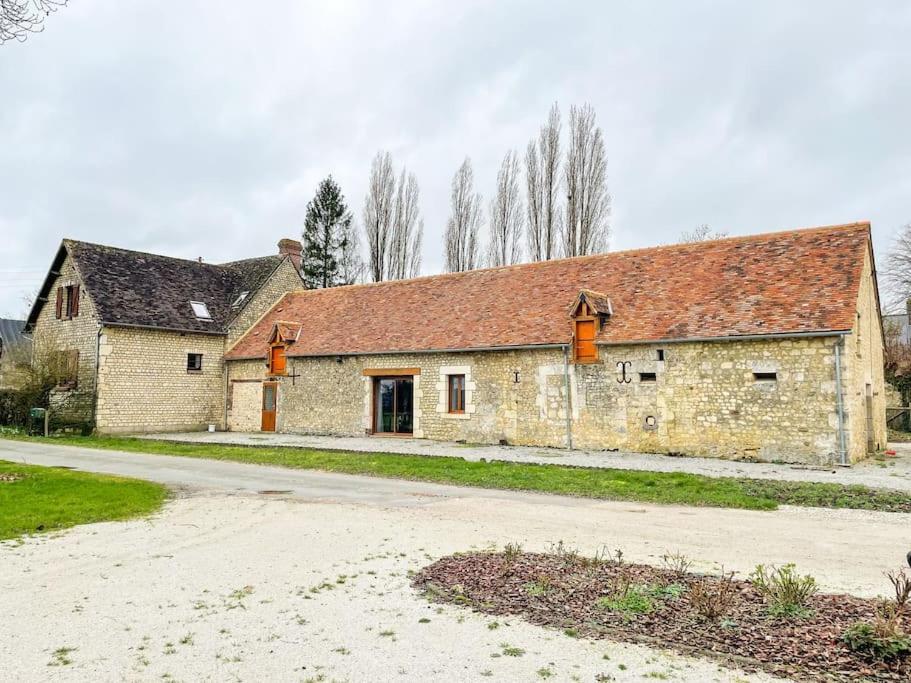 Maison De Campagne Paisible La Mesniere Bagian luar foto